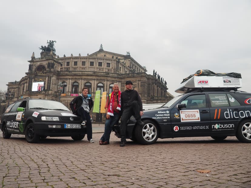 Auftakt an der Semperoper in Dresden